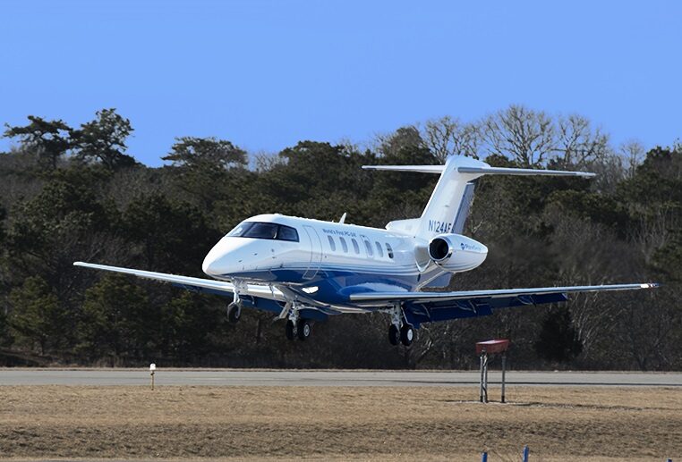 PlaneSense PC-24 in Chatham, MA.